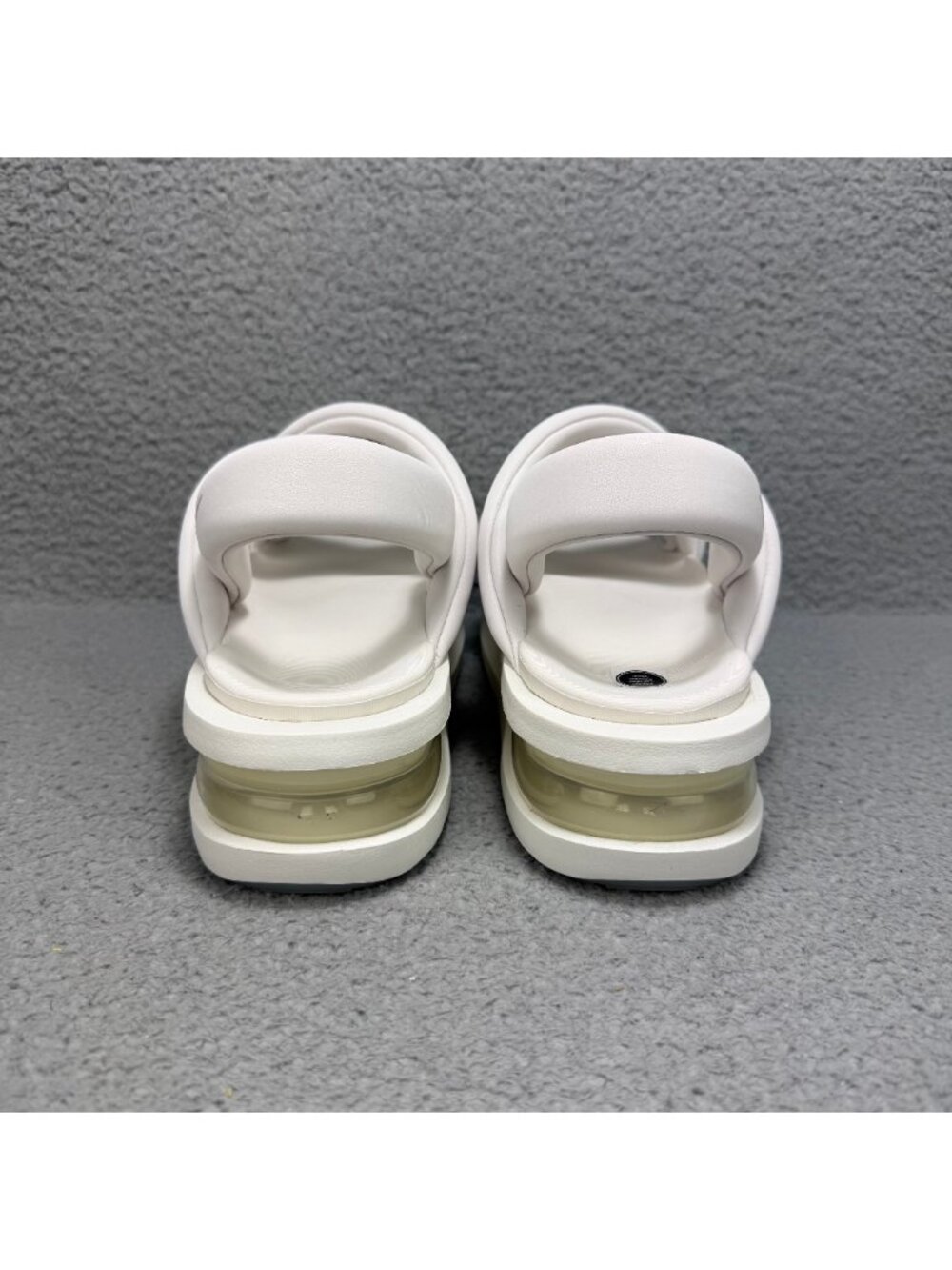 Nike Air Max Isla Sandals Womens 9 Shoes Summit White Platform Chunky Slingback - Picture 5 of 10
